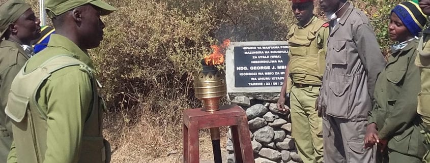 Uhuru Torch at Randalien Gate