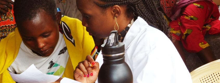 Doctor attending to a patient during the 5th Medical Camp