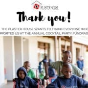Over $20,000 for Plaster House!