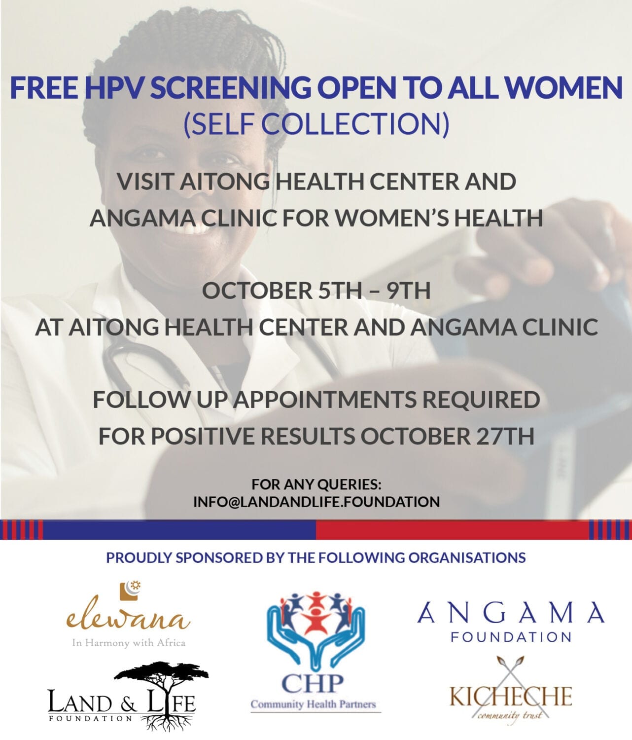 HPV Screening Land and Life Foundation